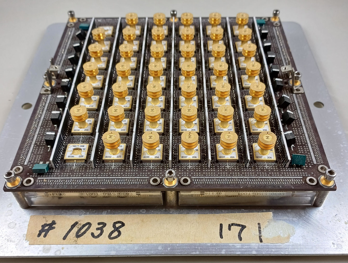 Amdahl Multi Chip Carrier ECL CPU Board from an Amdahl 470/V6 Mainframe Computer