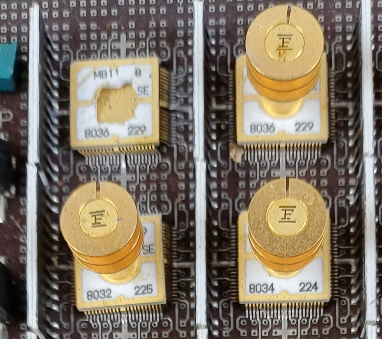 Amdahl Multi Chip Carrier ECL CPU Board from an Amdahl 470/V6 Mainframe Computer