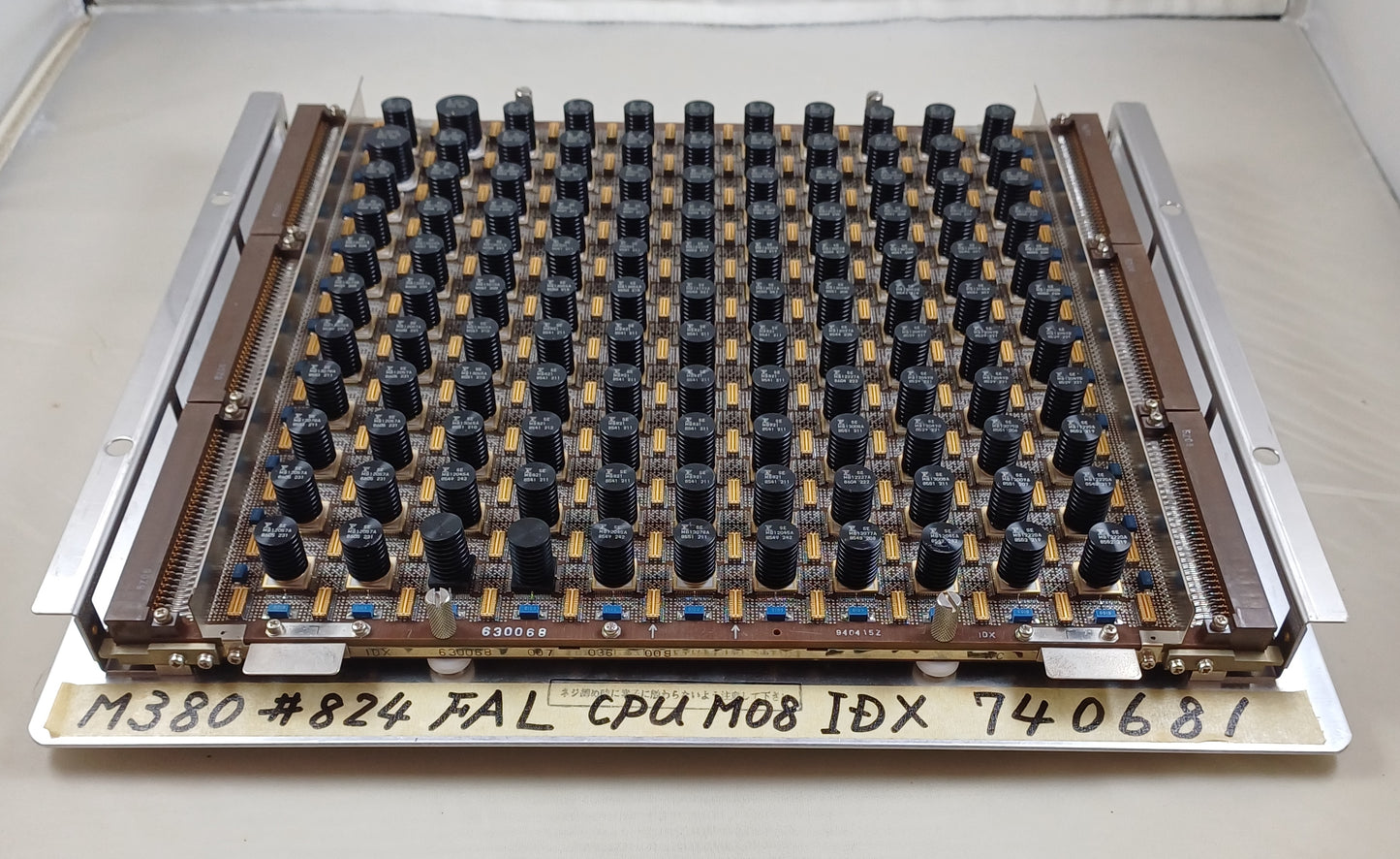 Amdahl 580 Multi Chip Carrier ECL CPU Board from Amdahl 5890 Super Computer.