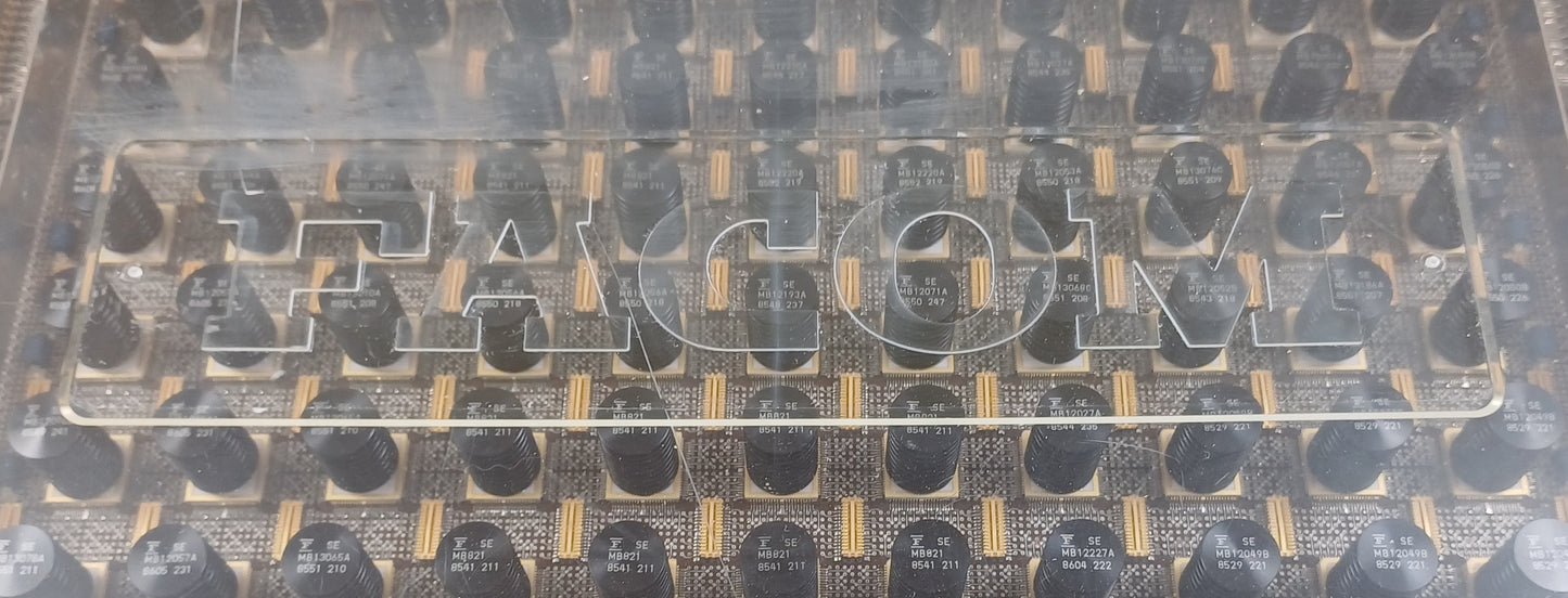 Amdahl 580 Multi Chip Carrier ECL CPU Board from Amdahl 5890 Super Computer.