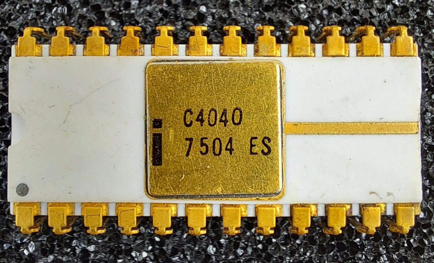 Intel C4040 Vintage Processor Engineering Sample - Extremely Rare Collectable