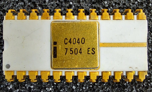Intel C4040 Vintage Processor Engineering Sample - Extremely Rare Collectable