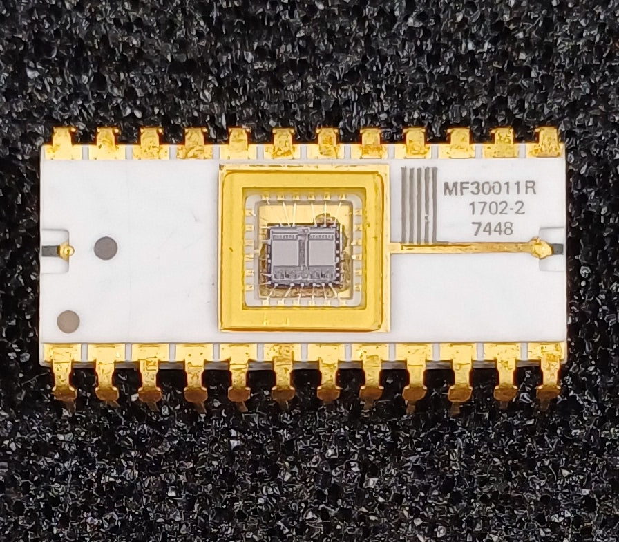 Microsystems International MF30011R 1702-2, 2048-bit (256 x 8) EPROM, in White Ceramic - New Old Stock- Very Rare