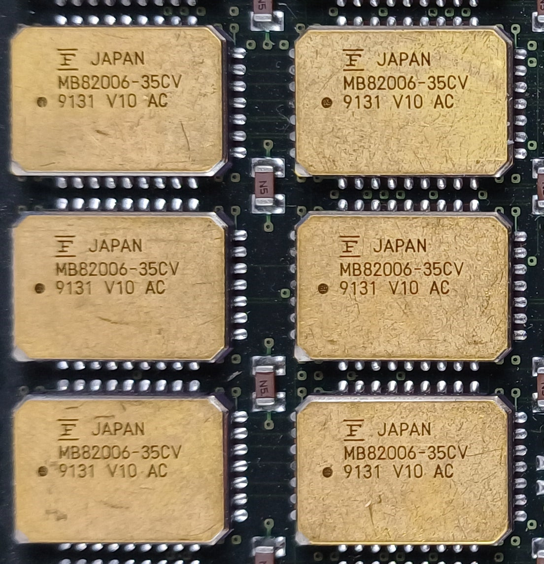 Amdahl Model 470/V6 Super Computer Double Sided RAM Board - Extremely Rare Collectable