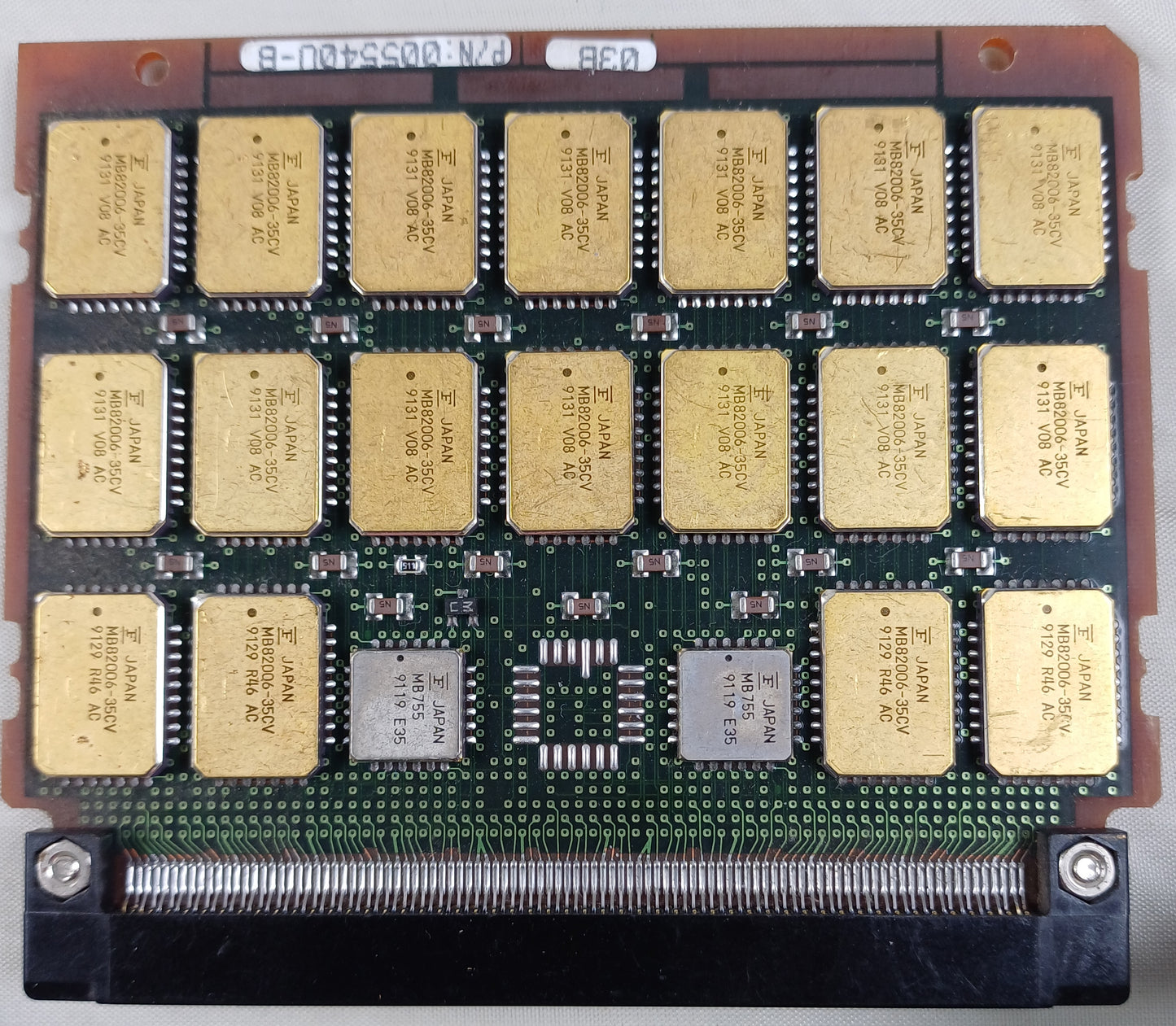 Amdahl Model 470/V6 Super Computer Double Sided RAM Board - Extremely Rare Collectable