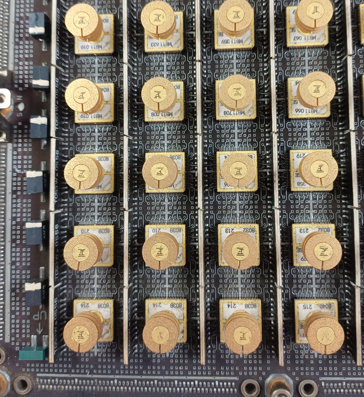 Amdahl Multi Chip Carrier ECL CPU Board from an Amdahl 470/V6 Mainframe Computer